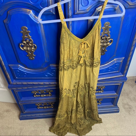 Dresses & Skirts - Advance Apparel Dress S / M Boho Gypsy Festival
